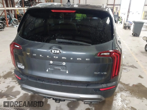 2021 Kia Telluride SX with VIN 5XYP5DHC3MG192018, listed as a IAAI auction lot 41864429 with 79,600 mi miles. Bid and sale history available at carsss.com. Image 17.