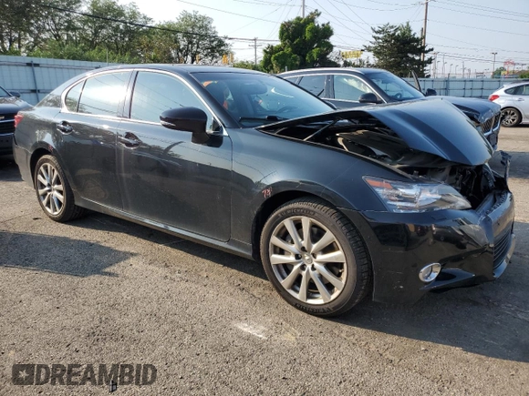 2014 Lexus GS 350 with VIN JTHCE1BL0E5020348, listed as a Copart auction lot 59482125 with 78,384 mi miles and Salvage title. Bid and sale history available at DreamBid. Image 4.