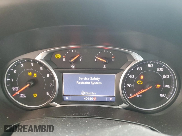 2021 GMC Terrain SLT with VIN 3GKALVEV2ML317496, listed as a Copart auction lot 52500785 with 40,150 mi miles and Salvage title. Bid and sale history available at DreamBid. Image 9.