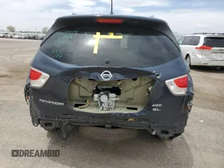 2016 Nissan Pathfinder S with VIN 5N1AR2MM9GC616898, listed as a Copart auction lot 56624295 with 144,381 mi miles and Salvage title. Bid and sale history available at DreamBid. Image 6.