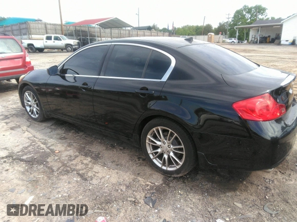 2010 Infiniti G37 Sedan Journey with VIN JN1CV6AP9AM400942, listed as a IAAI auction lot 42112121 with 160,554 mi miles. Bid and sale history available at carsss.com. Image 3.