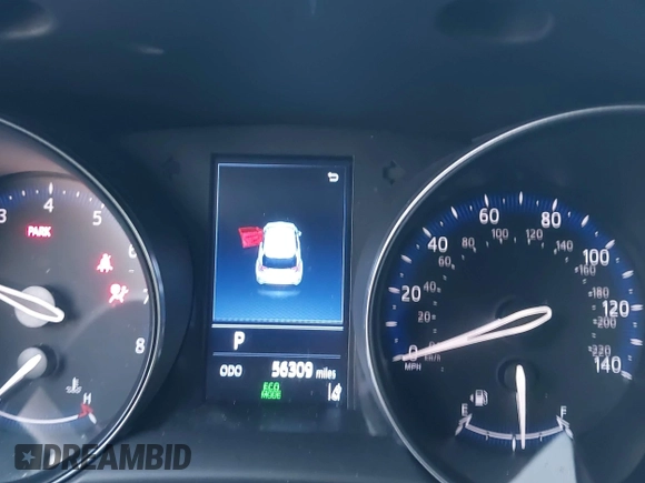 2019 Toyota C-HR XLE with VIN JTNKHMBXXK1034717, listed as a IAAI auction lot 41939078 with 56,309 mi miles. Bid and sale history available at carsss.com. Image 16.