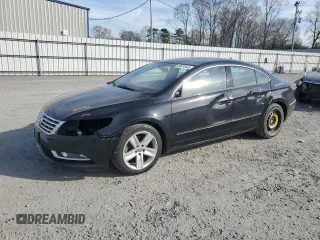 2015 Volkswagen CC R-Line with VIN WVWBP7AN8FE801780, listed as a Copart auction lot 49674445 with 129,528 mi miles and Salvage Title. Bid and sale history available at carsss.com. Image 1.