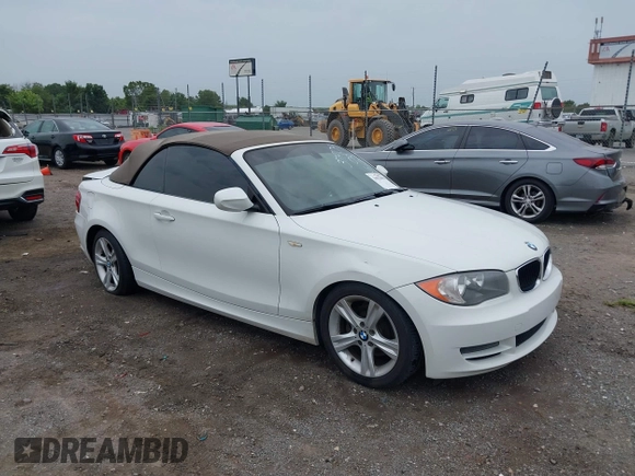 2011 BMW 1 Series 128i with VIN WBAUL7C50BVM80391, listed as a IAAI auction lot 39812898 with 126,208 mi miles and . Bid and sale history available at DreamBid. Image 1.