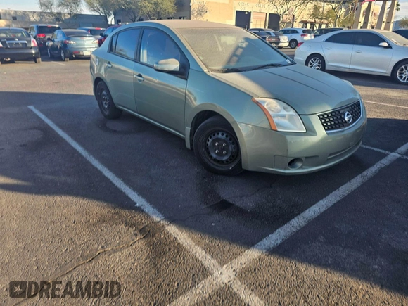 2008 Nissan Sentra S with VIN 3N1AB61E28L707324, listed as a Copart auction lot 86739304 with 198,282 mi miles and Clean Title. Bid and sale history available at DreamBid. Image 1.
