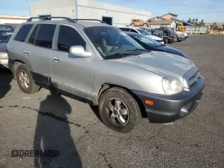 2006 Hyundai Santa Fe GLS with VIN KM8SC13EX6U095404, listed as a Copart auction lot 85170014 with 147,133 mi miles and Salvage Title. Bid and sale history available at carsss.com. Image 4.