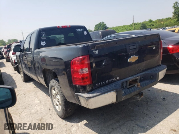 2011 Chevrolet Silverado 1500 Work Truck with VIN 1GCRCPEX9BZ276544, listed as a Copart auction lot 54325623 with 287,261 mi miles and Salvage Title. Bid and sale history available at DreamBid. Image 2.