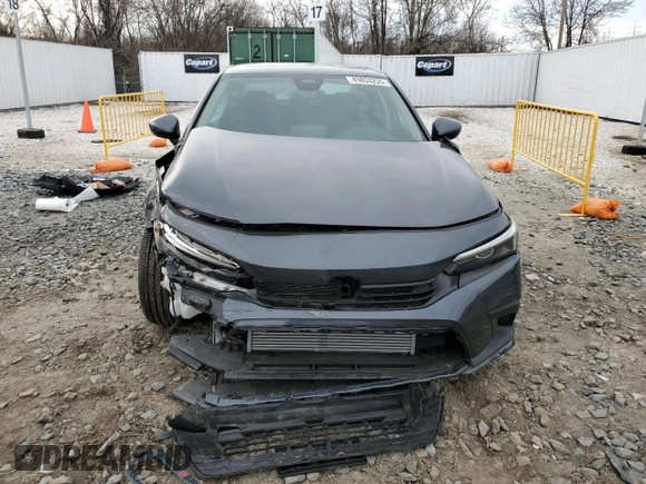 2024 Honda Civic Sedan EX with VIN 2HGFE1F77RH336034, listed as a Copart auction lot 49853255 with 0 mi miles and Salvage Title. Bid and sale history available at carsss.com. Image 5.