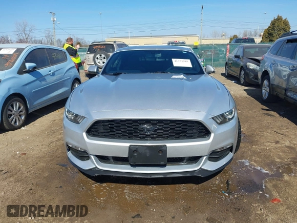 2017 Ford Mustang V6 with VIN 1FA6P8AM2H5301637, listed as a IAAI auction lot 41752585 with 72,132 mi miles and . Bid and sale history available at carsss.com. Image 12.