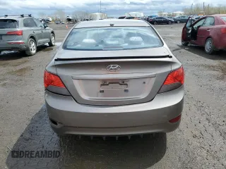 2013 Hyundai Accent GLS with VIN KMHCT4AE1DU336921, listed as a Copart auction lot 55350015 with 188,916 mi miles and Clean title. Bid and sale history available at DreamBid. Image 6.