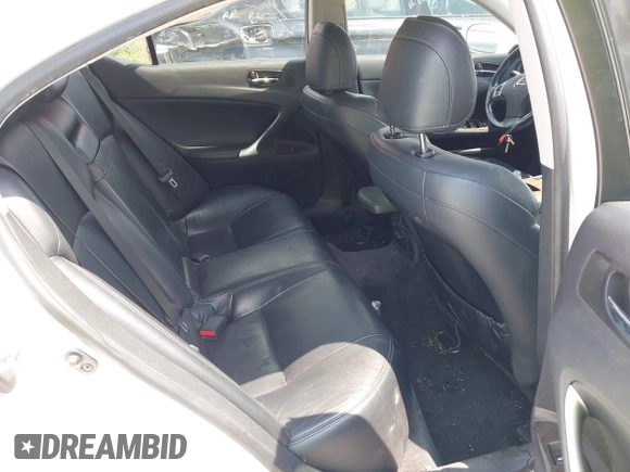2011 Lexus IS 250 with VIN JTHCF5C26B2035296, listed as a IAAI auction lot 42469561 with 180,609 mi miles and . Bid and sale history available at DreamBid. Image 8.