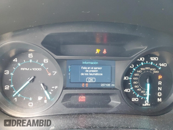 2011 Ford Explorer XLT с VIN 1FMHK7D8XBGA39867, выставлен на аукционе Copart как лот 60650425 с пробегом 257 105 миль миль и Списание • Salvage title. История ставок и продаж доступна на DreamBid. Изображение 9.