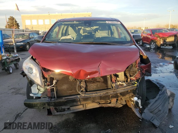 2018 Toyota Sienna L with VIN 5TDZZ3DC3JS918505, listed as a Copart auction lot 81588254 with 119,091 mi miles and Salvage Title. Bid and sale history available at DreamBid. Image 5.