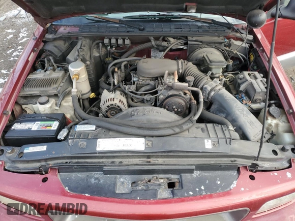1997 GMC Sonoma SLS with VIN 1GTCS14X5V8503746, listed as a Copart auction lot 42554595 with 135,316 mi miles and Salvage Title. Bid and sale history available at carsss.com. Image 13.