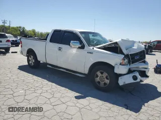 2007 Ford F-150 STX with VIN 1FTRX12W07FB65483, listed as a Copart auction lot 53343795 with 211,803 mi miles and Salvage Title. Bid and sale history available at DreamBid. Image 4.