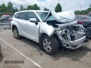 2023 Toyota Highlander L with VIN 5TDKDRAH7PS517731, listed as a IAAI auction lot 42666358 with 42,214 mi miles and . Bid and sale history available at DreamBid. Image 1.