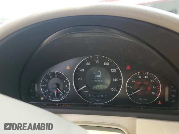 2005 Mercedes-Benz CLK 5.0L with VIN WDBTK75G05T036300, listed as a Copart auction lot 50647345 with 88,041 mi miles and Salvage Title. Bid and sale history available at carsss.com. Image 9.