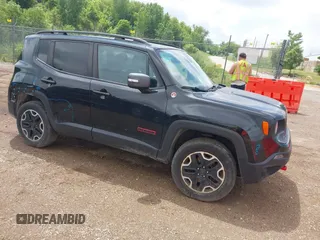 2016 Jeep Renegade Trailhawk with VIN ZACCJBCT7GPE27420, listed as a IAAI auction lot 42588078 with 129,458 mi miles and . Bid and sale history available at DreamBid. Image 1.