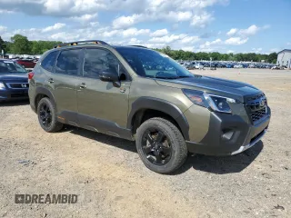 2023 Subaru Forester Wilderness with VIN JF2SKAMC7PH521551, listed as a Copart auction lot 55229855 with 20,515 mi miles and Salvage title. Bid and sale history available at DreamBid. Image 4.
