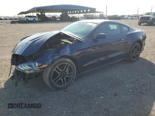 2020 Ford Mustang EcoBoost z VIN 1FA6P8TH5L5146848, wystawiony jako Copart lot #52224495 z przebiegiem 42 936 mil mil oraz Szkoda całkowita • Salvage title. Historia ofert i sprzedaży dostępna na DreamBid. Obrazek 1.