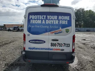 2018 Ford Transit with VIN 1FTYE1CM2JKA74311, listed as a Copart auction lot 73213294 with 94,924 mi miles and Salvage Title. Bid and sale history available at DreamBid. Image 6.