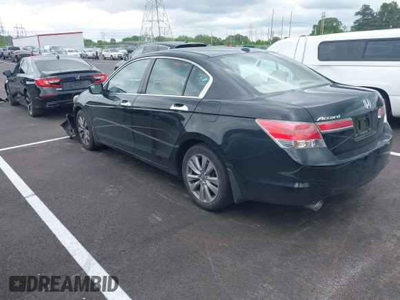 2011 Honda Accord EX-L with VIN 1HGCP3F82BA013273, listed as a IAAI auction lot 42158147 with 165,758 mi miles and . Bid and sale history available at DreamBid. Image 3.