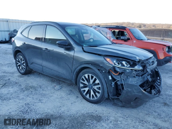 2020 Ford Escape SE Sport Hybrid with VIN 1FMCU0BZ9LUB67981, listed as a Copart auction lot 42164825 with 89,982 mi miles and Salvage Title. Bid and sale history available at carsss.com. Image 4.