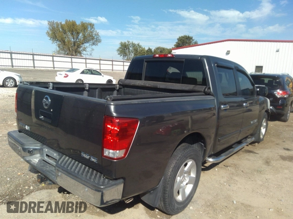 2007 Nissan Titan XE with VIN 1N6AA07A87N225390, listed as a IAAI auction lot 42261476 with Not provided miles and . Bid and sale history available at DreamBid. Image 4.