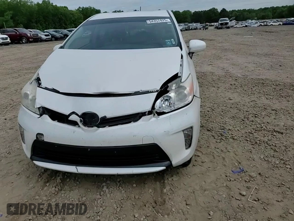 2012 Toyota Prius One with VIN JTDKN3DUXC5493783, listed as a Copart auction lot 54357425 with 176,406 mi miles and Clean Title. Bid and sale history available at DreamBid. Image 13.