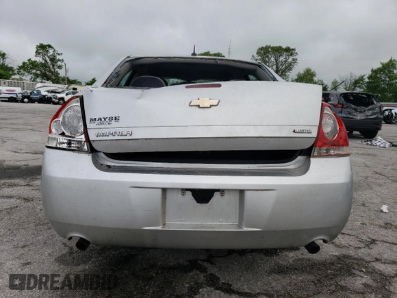 2015 Chevrolet Impala LS with VIN 2G1WA5E32F1123103, listed as a Copart auction lot 56298335 with 176,800 mi miles and Salvage title. Bid and sale history available at DreamBid. Image 6.