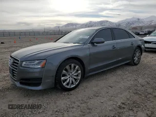 2017 Audi A8 z VIN WAU44AFD3HN002052, wystawiony jako Copart lot #41834475 z przebiegiem 111 666 mil mil oraz Szkoda całkowita • Salvage title. Historia ofert i sprzedaży dostępna na DreamBid. Obrazek 1.
