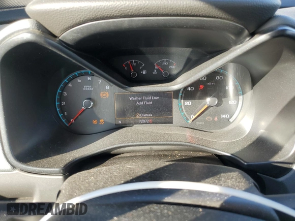 2019 Chevrolet Colorado 2WD Z71 with VIN 1GCGSDEN7K1114966, listed as a Copart auction lot 77464984 with 72,072 mi miles and Salvage Title. Bid and sale history available at carsss.com. Image 9.