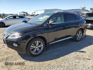 2013 Lexus RX 350 with VIN 2T2BK1BA0DC199184, listed as a Copart auction lot 46454735 with 280,810 mi miles and Salvage Title. Bid and sale history available at carsss.com. Image 1.