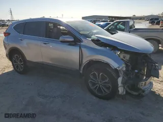 2021 Honda CR-V EX-L with VIN 2HKRW1H86MH403348, listed as a Copart auction lot 87019094 with 0 mi miles and Salvage Title. Bid and sale history available at carsss.com. Image 4.
