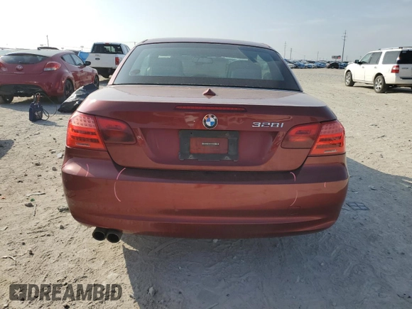 2011 BMW 3 Series 328i with VIN WBADW3C57BE538741, listed as a Copart auction lot 44600395 with 195,905 mi miles and Salvage Title. Bid and sale history available at carsss.com. Image 6.