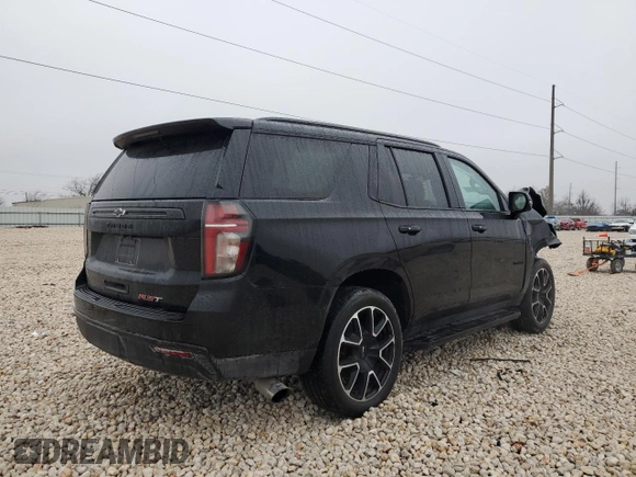 2023 Chevrolet Tahoe RST с VIN 1GNSCRKD9PR445189, выставлен на аукционе Copart как лот 42785435 с пробегом 48 333 миль миль и Списание • Salvage title. История ставок и продаж доступна на DreamBid. Изображение 3.