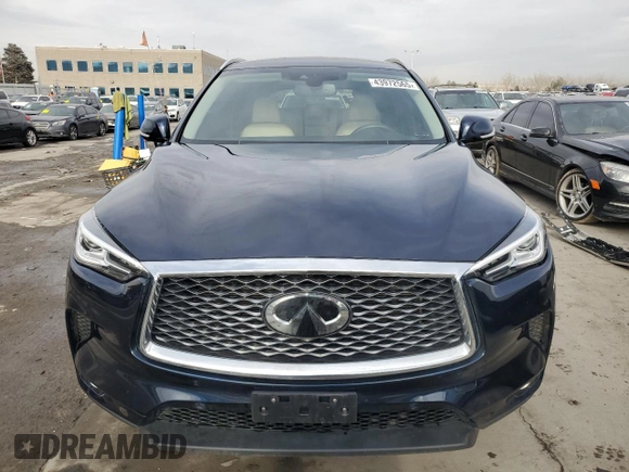 2021 Infiniti QX50 Essential z VIN 3PCAJ5CB0MF118732, wystawiony jako Copart lot #43972565 z przebiegiem 29 402 mil mil oraz Szkoda całkowita • Salvage title. Historia ofert i sprzedaży dostępna na DreamBid. Obrazek 5.