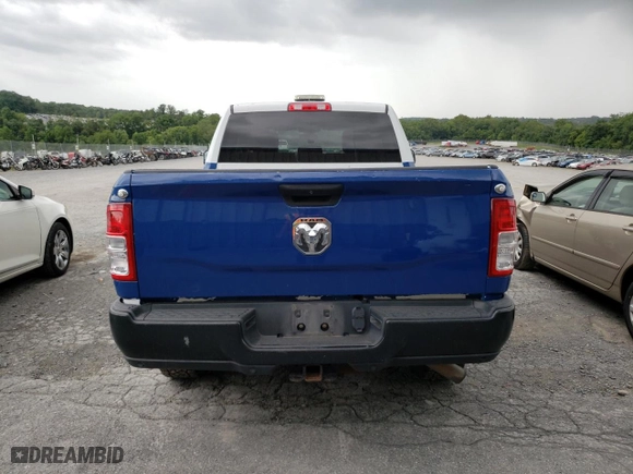 2019 Ram 2500 Tradesman with VIN 3C6UR4CJ1KG517879, listed as a Copart auction lot 65409294 with 87,132 mi miles and Salvage Title. Bid and sale history available at carsss.com. Image 6.