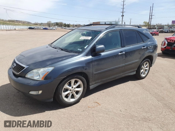 2008 Lexus RX with VIN 2T2HK31U88C094710, listed as a Copart auction lot 52443055 with 314,106 mi miles and Salvage Title. Bid and sale history available at carsss.com. Image 1.