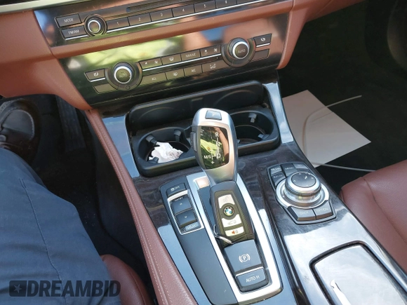 2013 BMW 5 Series 528i with VIN WBAXG5C50DDY34618, listed as a IAAI auction lot 41665956 with 85,088 mi miles and . Bid and sale history available at carsss.com. Image 11.