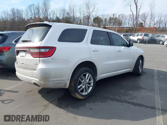 2022 Dodge Durango GT with VIN 1C4RDJDG1NC182712, listed as a IAAI auction lot 41468190 with 115,903 mi miles and . Bid and sale history available at DreamBid. Image 4.