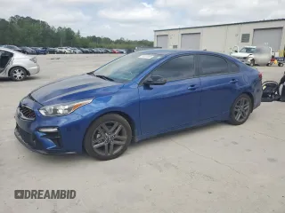 2021 Kia Forte GT-Line z VIN 3KPF34AD3ME355817, wystawiony jako Copart lot #51657935 z przebiegiem 78 574 mil mil oraz Szkoda całkowita • Salvage title. Historia ofert i sprzedaży dostępna na DreamBid. Obrazek 1.