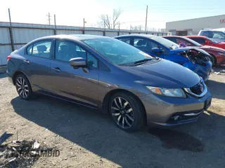 2014 Honda Civic Sedan EX-L with VIN 19XFB2F93EE045177, listed as a IAAI auction lot 41790612 with 152,957 mi miles. Bid and sale history available at carsss.com. Image 1.