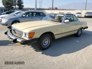 1978 Mercedes-Benz SL with VIN 10704412048026, listed as a Copart auction lot 83472774 with 74,129 mi miles and Clean title. Bid and sale history available at DreamBid. Image 1.