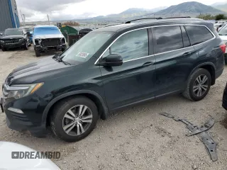 2016 Honda Pilot EX-L with VIN 5FNYF6H50GB076284, listed as a Copart auction lot 56925585 with 144,135 mi miles and Salvage title. Bid and sale history available at DreamBid. Image 1.