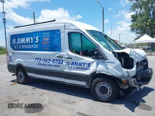 2023 Ford Transit Cargo with VIN 1FTBR1C82PKA26720, listed as a IAAI auction lot 39437379 with Not provided miles and . Bid and sale history available at DreamBid. Image 18.