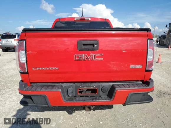 2016 GMC Canyon 2WD SLE with VIN 1GTG5CE30G1294816, listed as a Copart auction lot 73838094 with 0 mi miles and Salvage Title. Bid and sale history available at carsss.com. Image 6.
