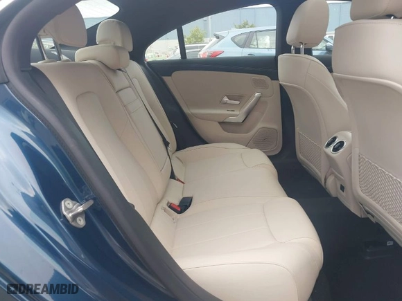 2022 Mercedes-Benz CLA with VIN W1K5J4GB5NN250836, listed as a IAAI auction lot 41893875 with 10,693 mi miles. Bid and sale history available at carsss.com. Image 8.