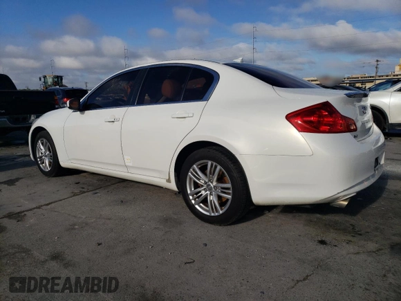 2015 Infiniti Q40 with VIN JN1CV6AR7FM521252, listed as a Copart auction lot 79917614 with 141,761 mi miles and Salvage Title. Bid and sale history available at DreamBid. Image 2.