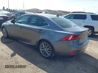 2014 Lexus IS 250 with VIN JTHCF1D21E5004144, listed as a IAAI auction lot 41847225 with 110,137 mi miles. Bid and sale history available at carsss.com. Image 3.